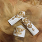 Golden Dreams- Henna Designed Pillar Candle Set